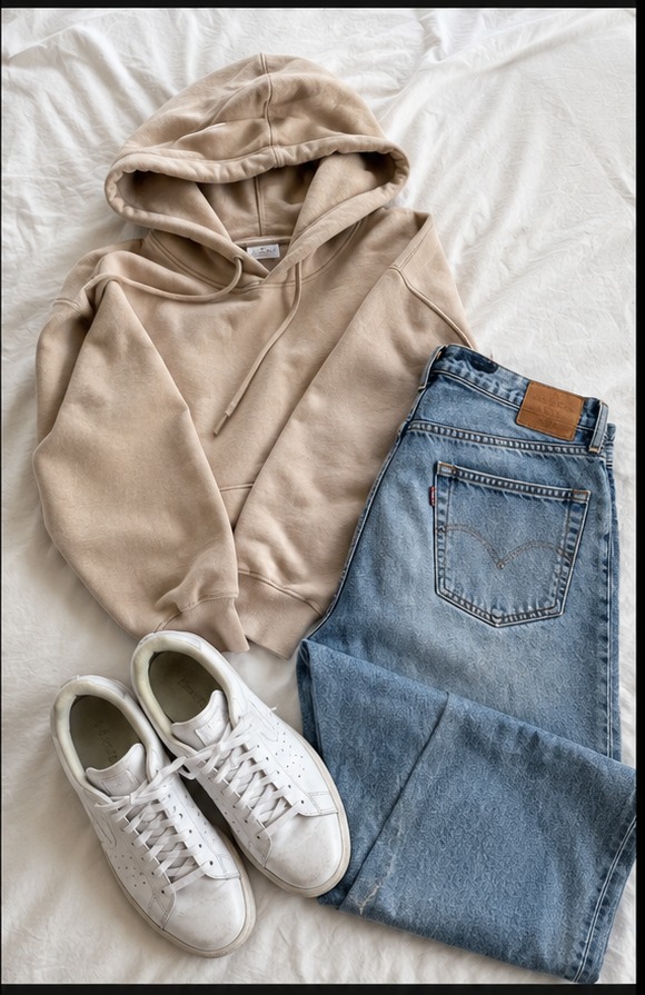 Tenue photographiée pour la démonstration